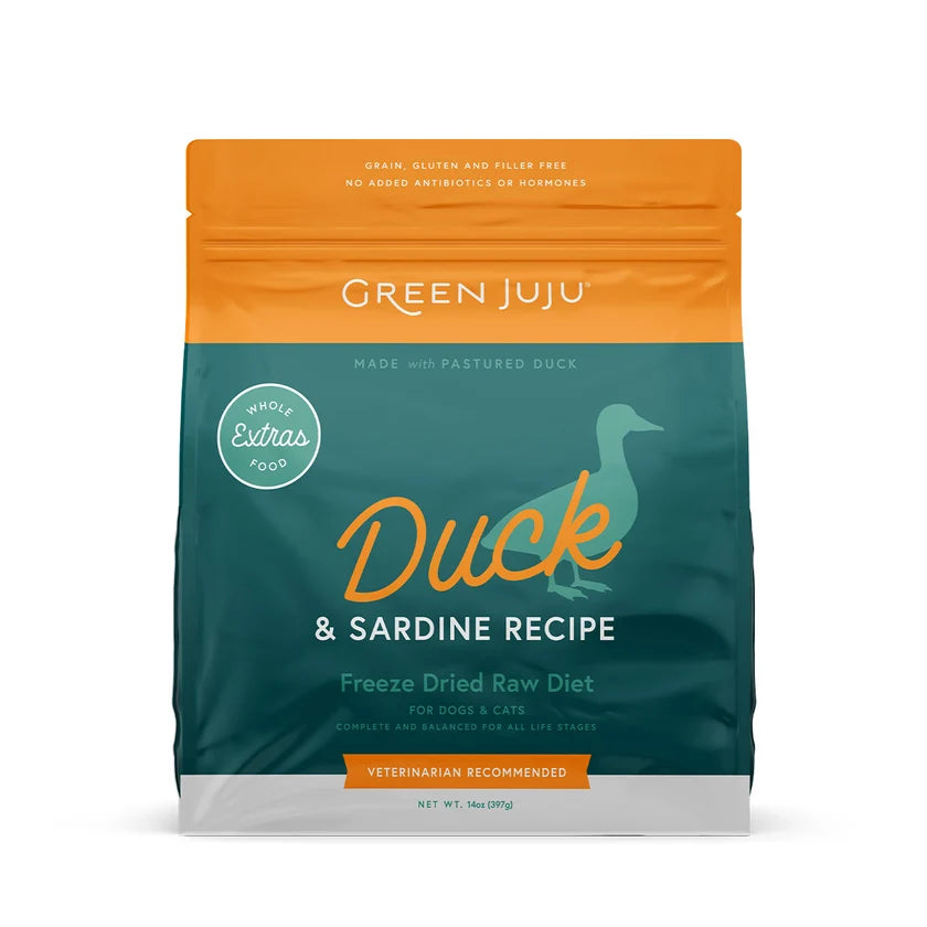 Green Juju Duck & Sardine Freeze Dried