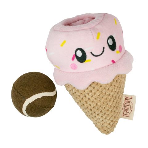 Territory Ice Cream 2 in 1 Dog Toy