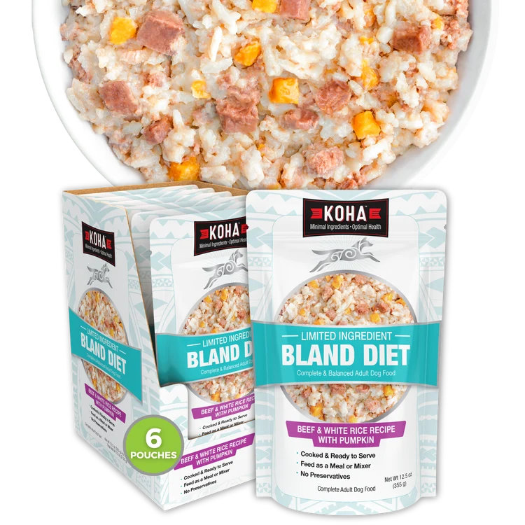 Koha LID Beef Bland Pouch