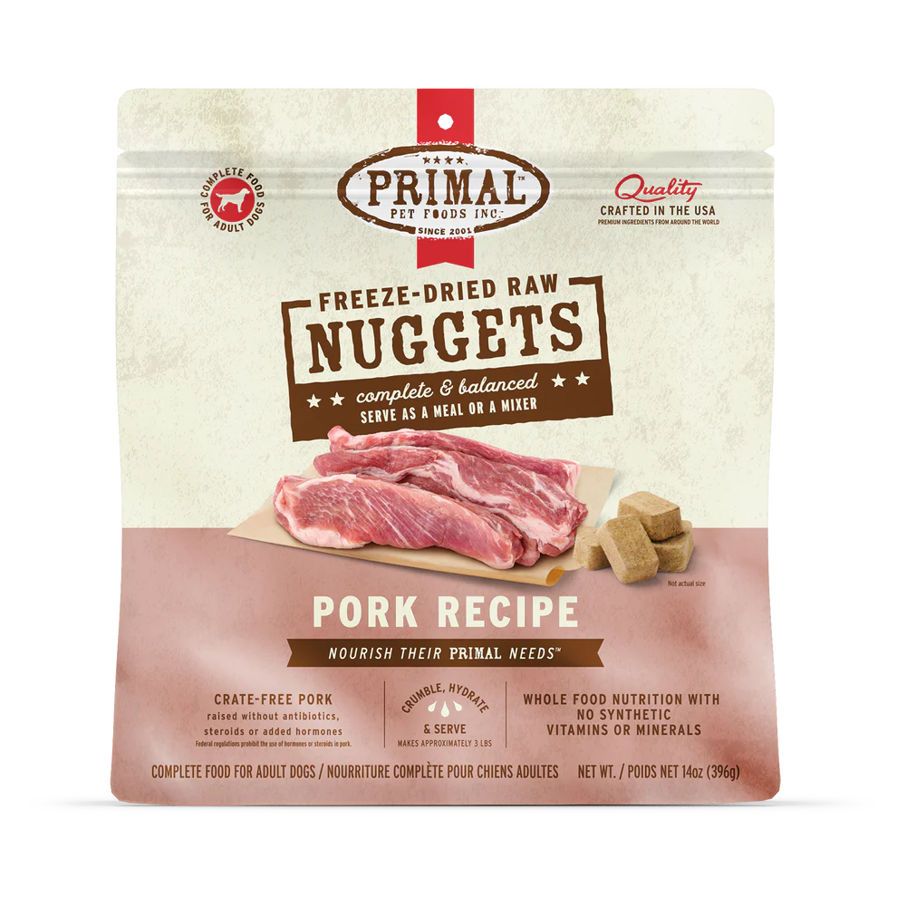 Primal Pork Freeze Dried