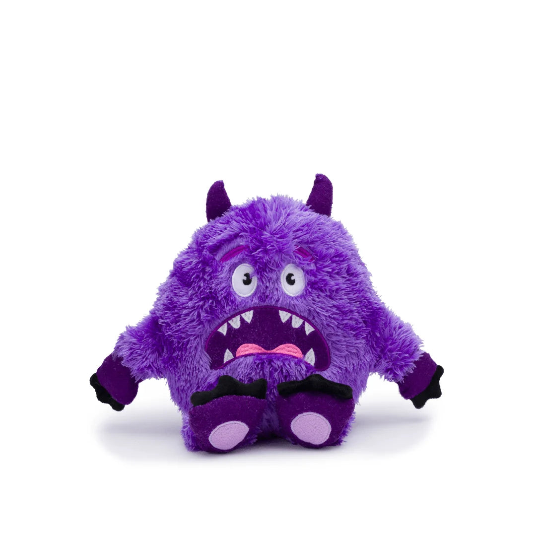 FabDog Fluffy Medium Purple Monster