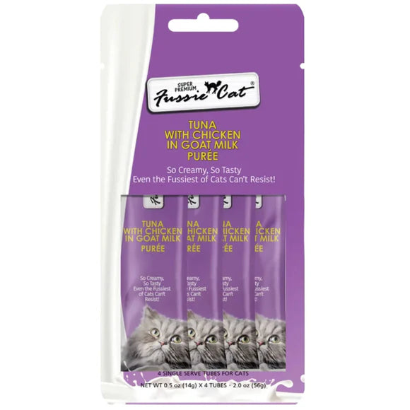 Fussie Cat In Goat Milk Purees