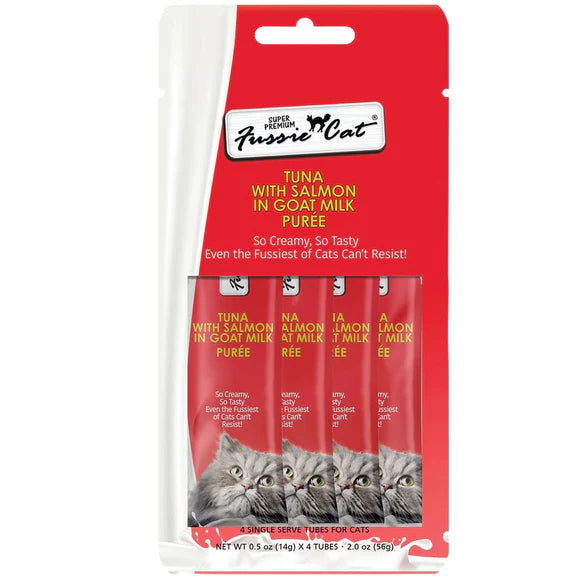 Fussie Cat In Goat Milk Purees