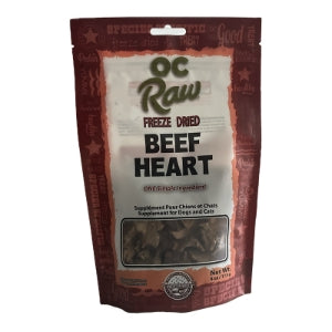 OC Raw Freeze Dried Beef Heart