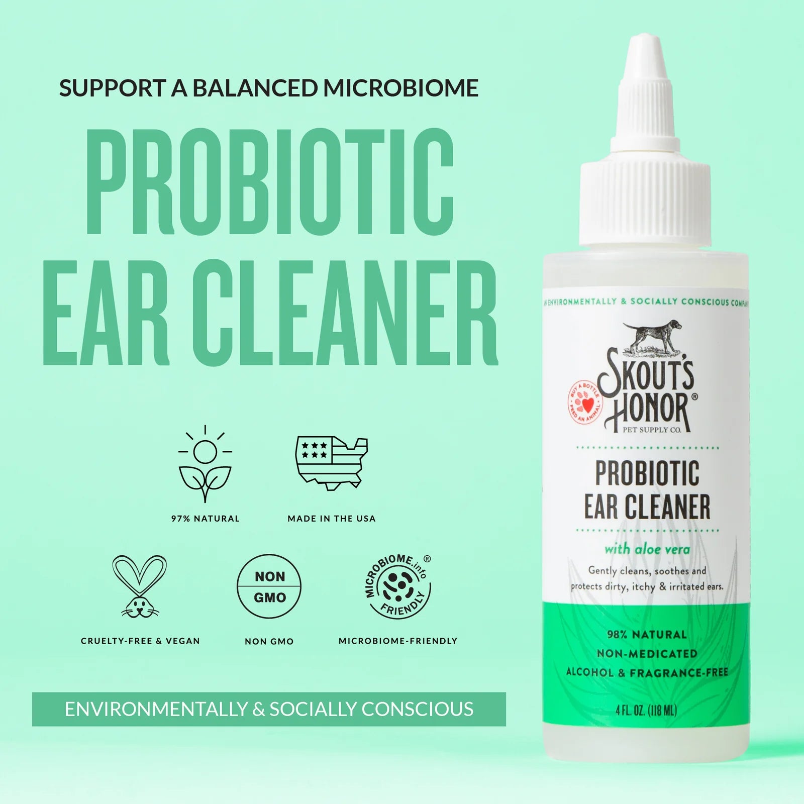 Skout's Honor Probiotic Ear Cleaner