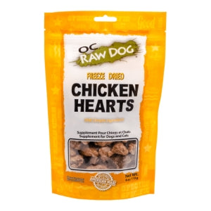 OC Raw Freeze Dried Chicken Hearts