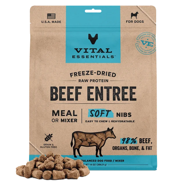Vital Essentials Beef Entree Soft Nibs
