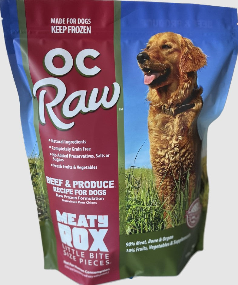 Oc Raw Beef Frozen