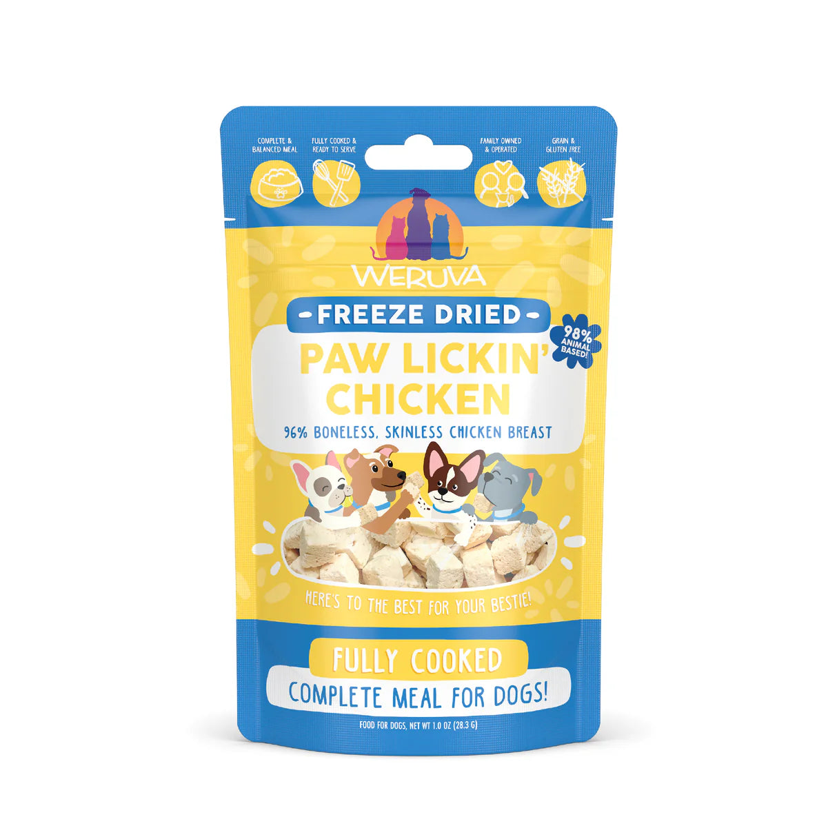 Weruva Paw Lickin Chicken Freeze Dried