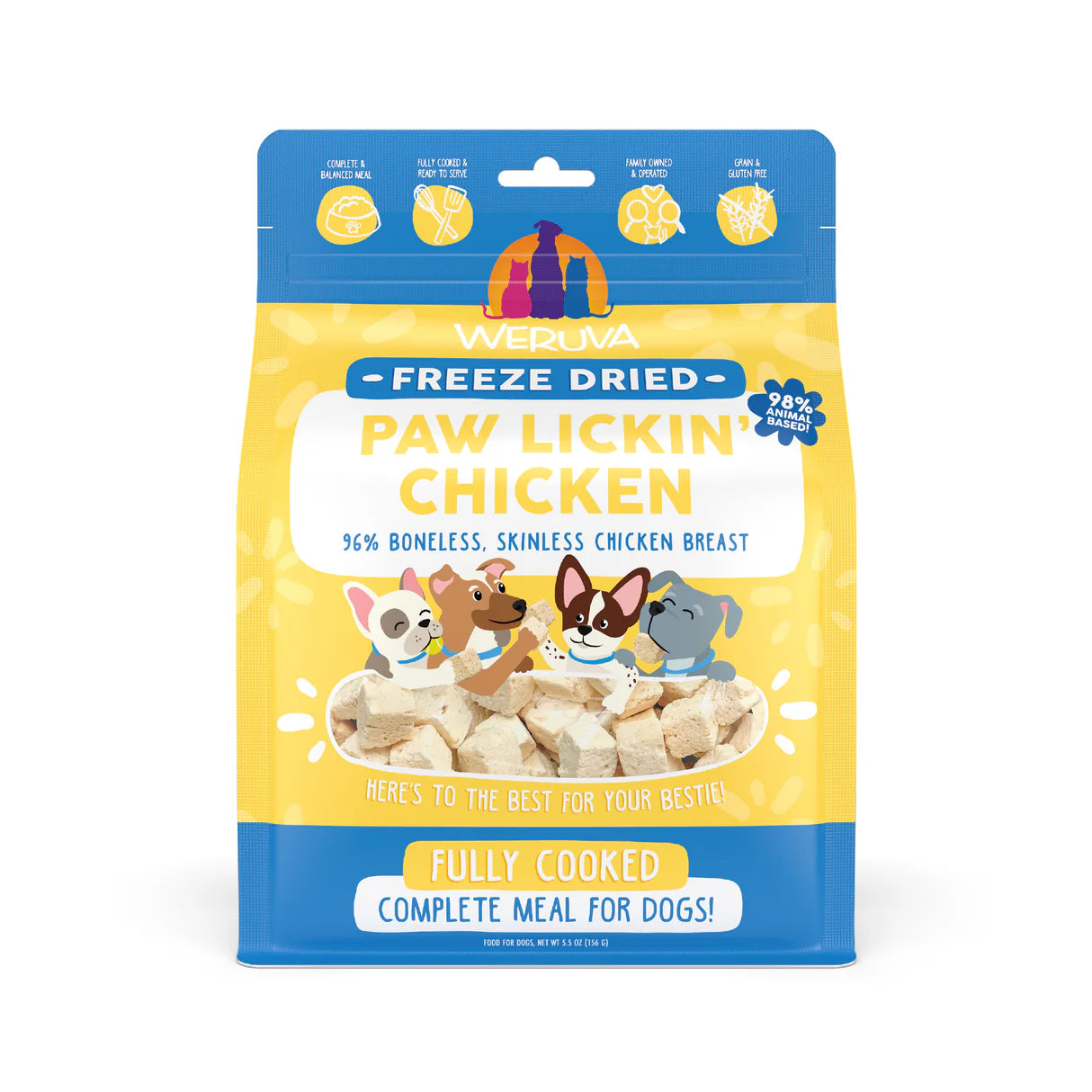 Weruva Paw Lickin Chicken Freeze Dried