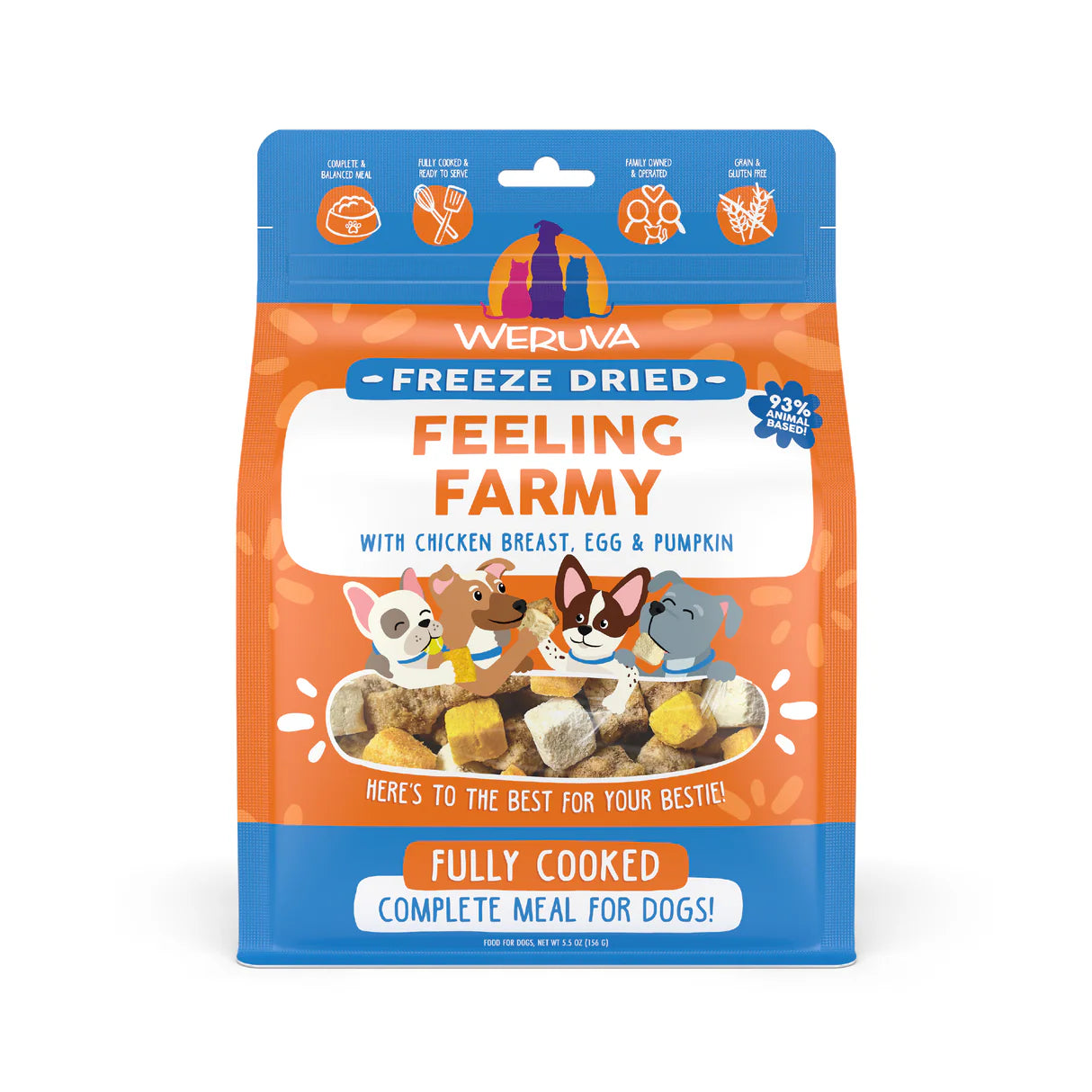 Weruva Feeling Farmy Freeze Dried