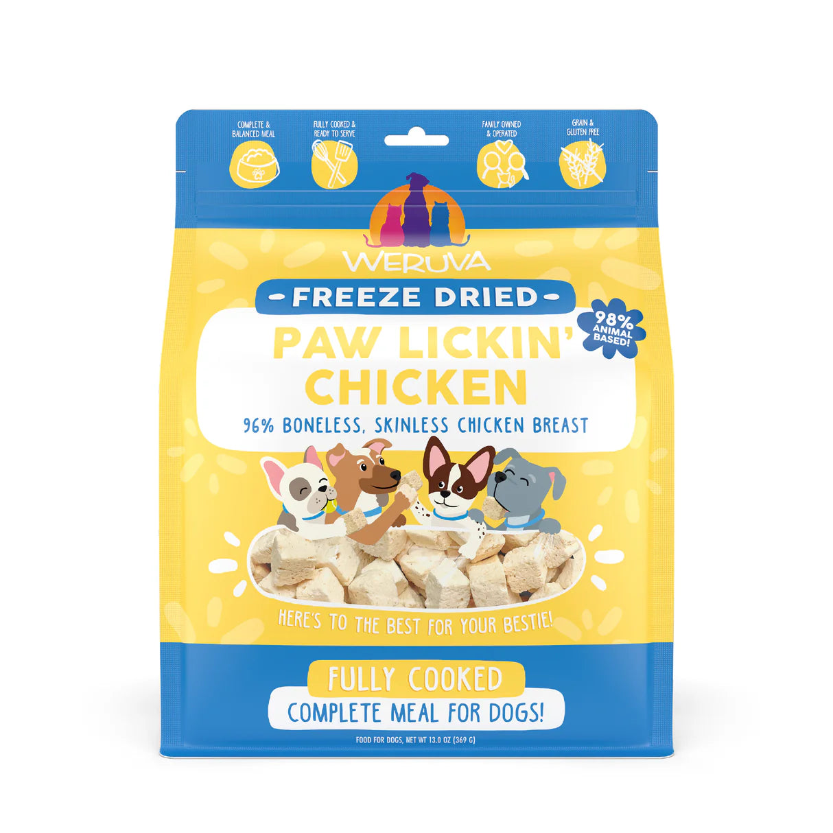 Weruva Paw Lickin Chicken Freeze Dried
