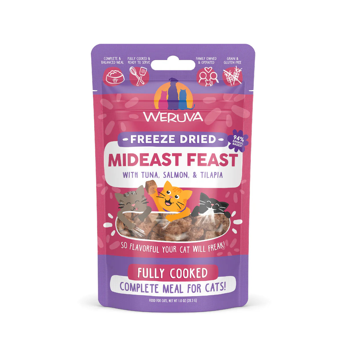 Weruva Cat  Mideast Feast Freeze Dried