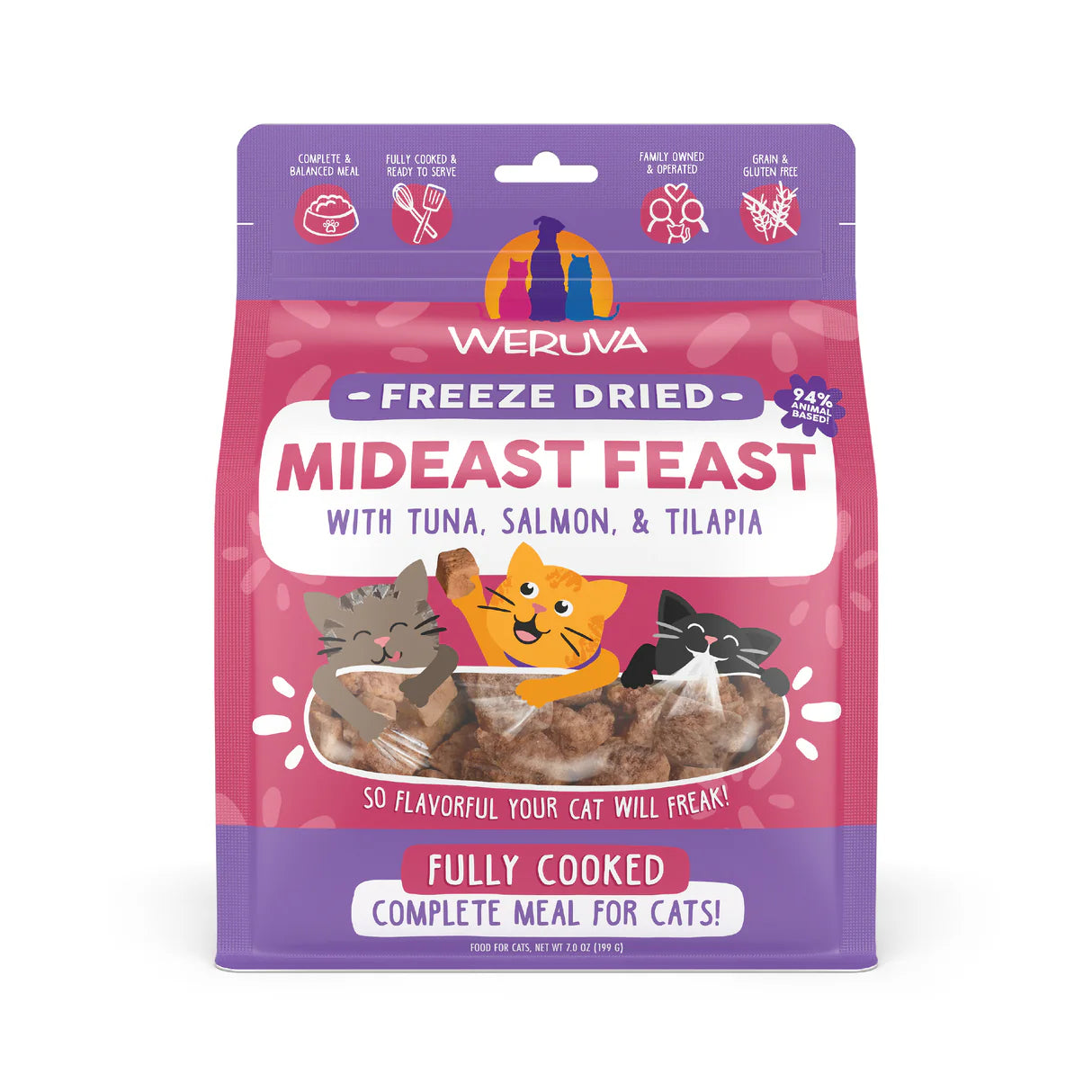 Weruva Cat  Mideast Feast Freeze Dried
