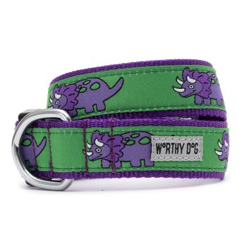 Worthy Dog Triceratops Dog Collar