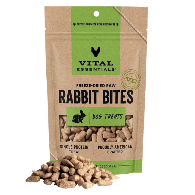 Vital Essentials Freeze Dried Rabbit Bites