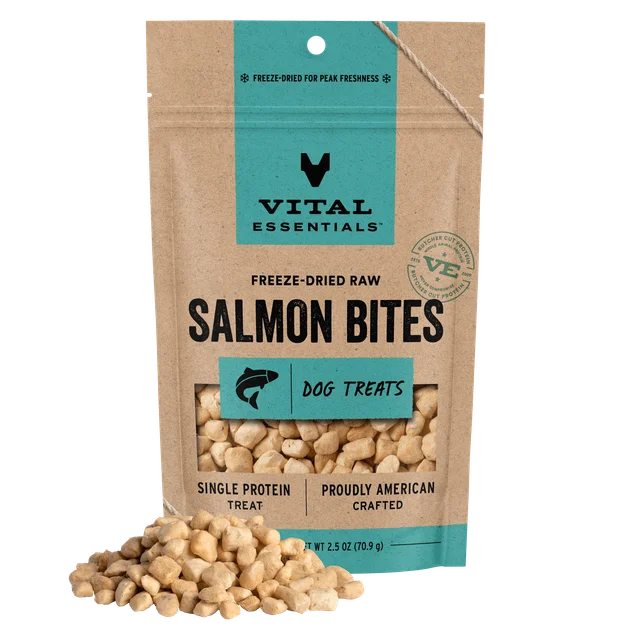 Vital Essential Freeze Dried Salmon Bites