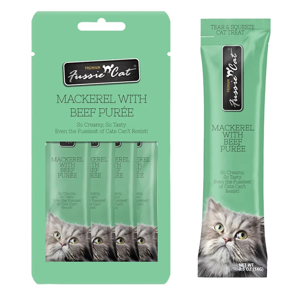 Fussie Cat Purée Fish/Beef Varieties