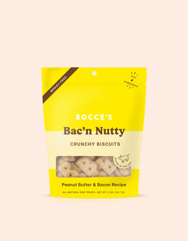 Bocce's Bac'n Nutty Crunchy Biscuits