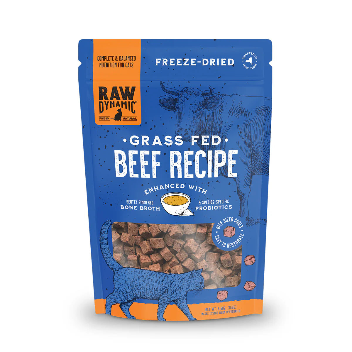 Raw Dynamic Beef Freeze Dried Cat 5.5oz