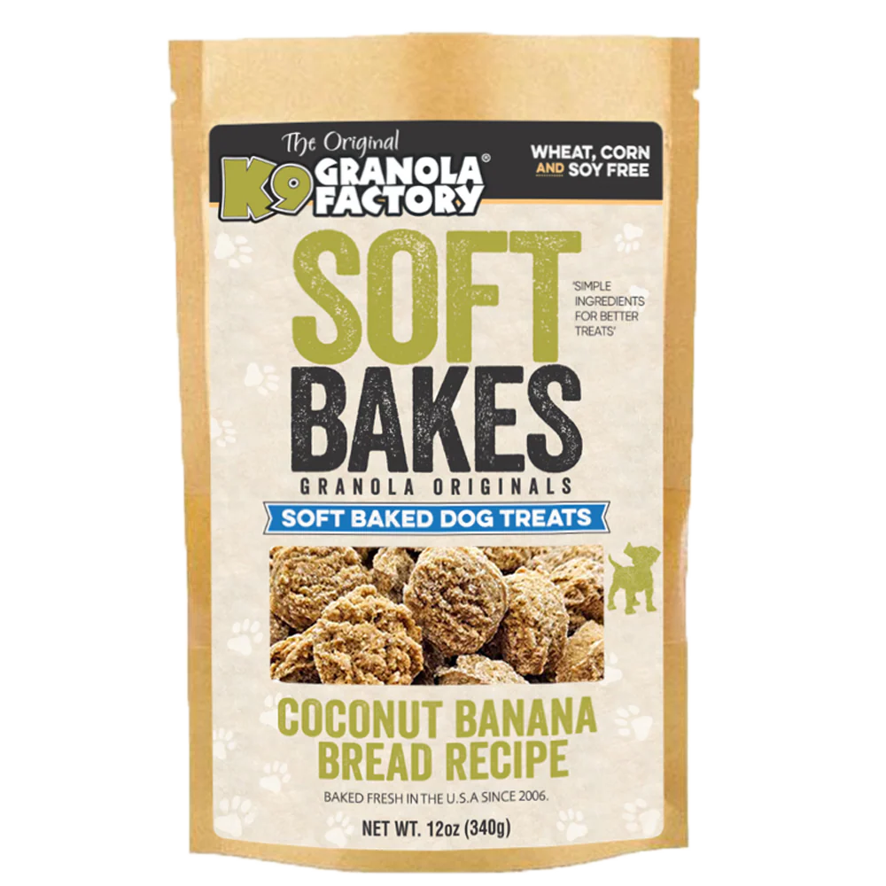 K9 Granola Coconut Banana Bread Soft Bakes