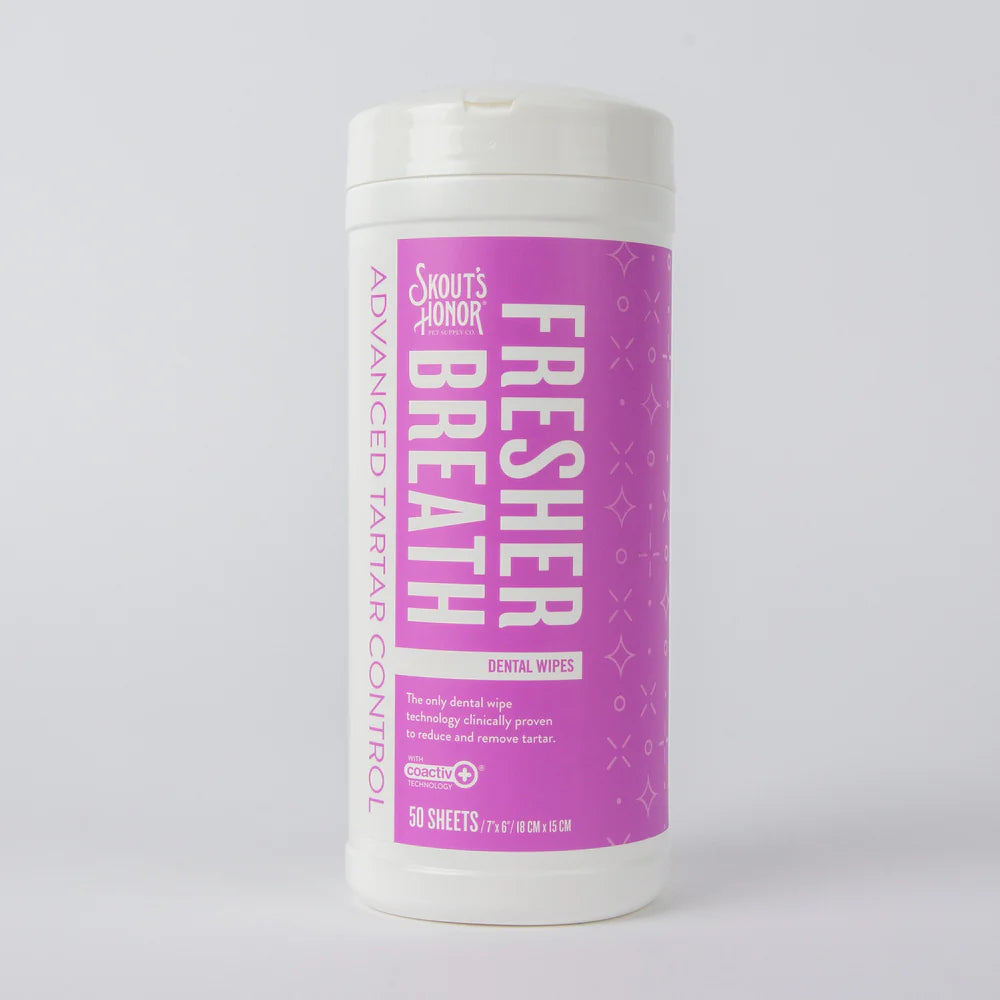 Skouts Honor Fresher Breath Dental Wipes
