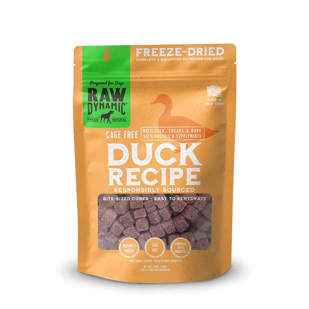 Raw Dynamic Duck Freeze Dried