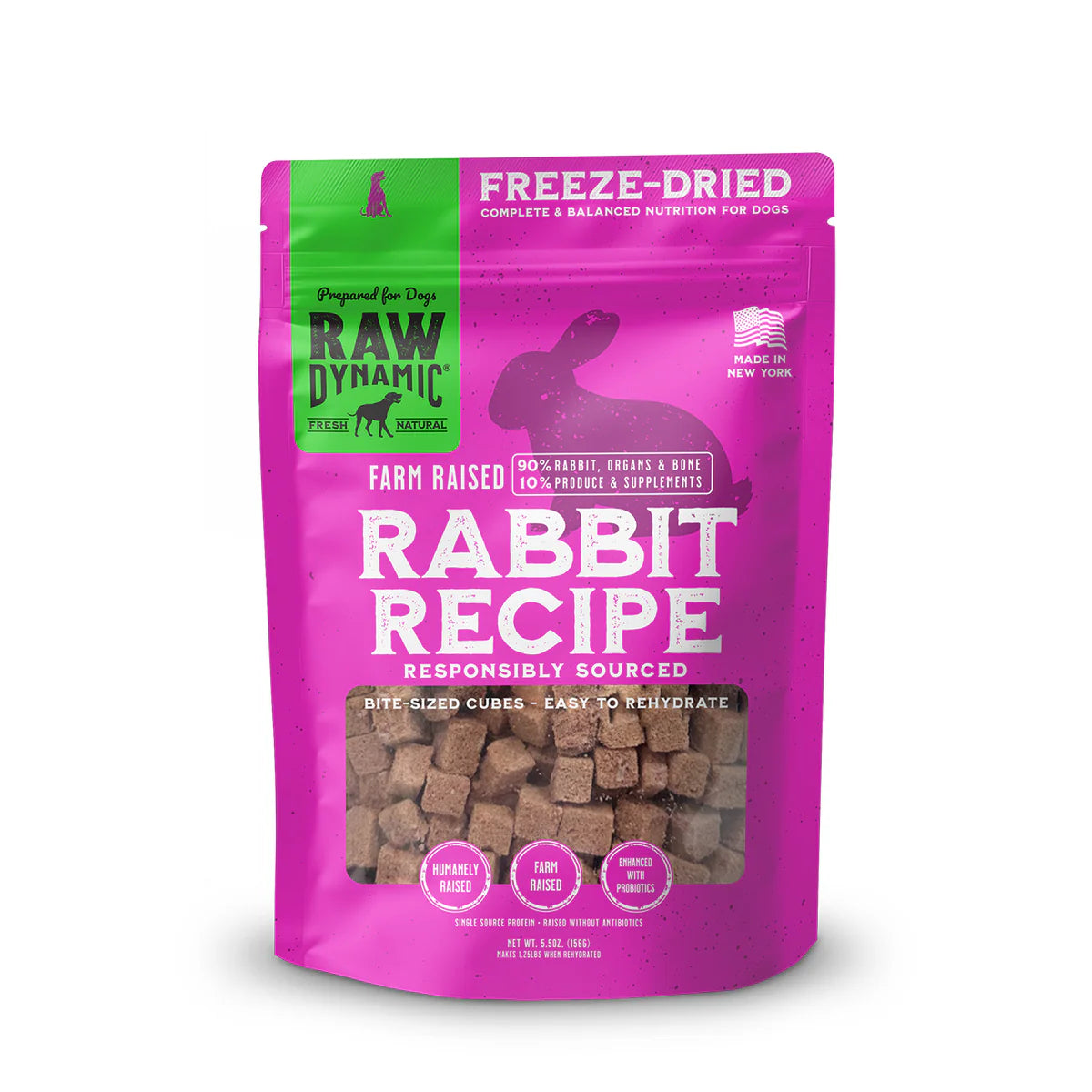Raw Dynamic Rabbit Freeze Dried