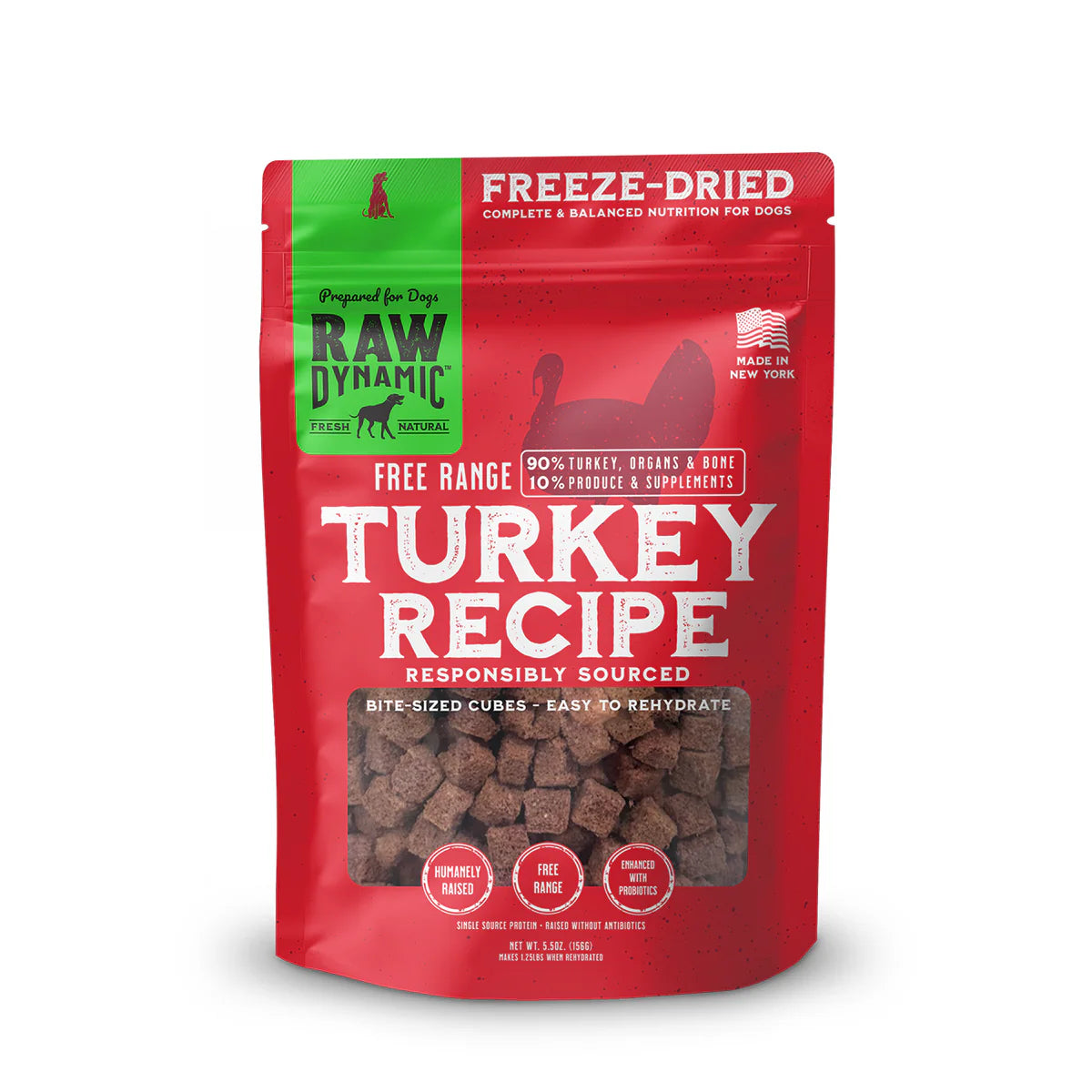 Raw Dynamic Turkey Freeze Dried