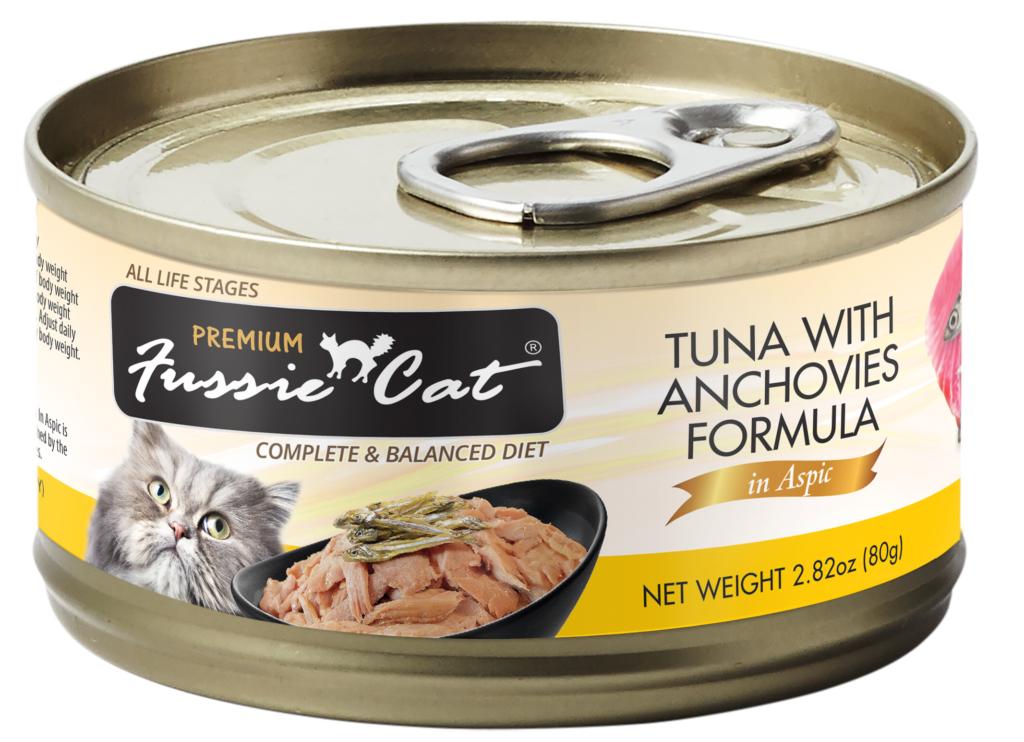 Fussie Cat Tuna With Anchovies