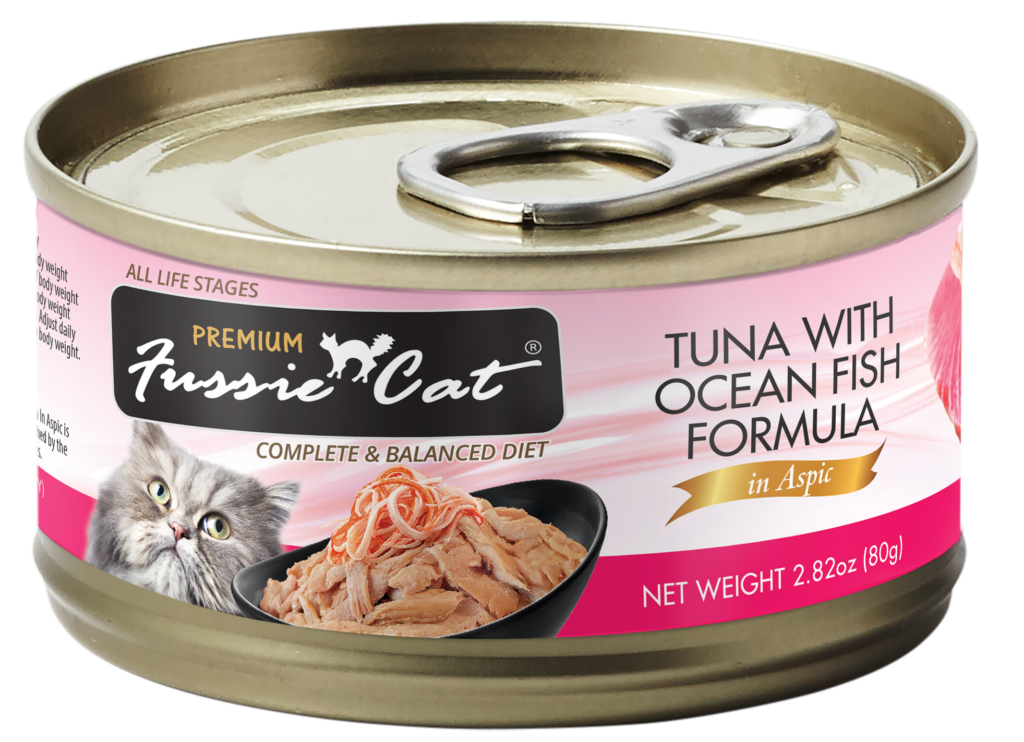 Fussie Cat Tuna With Ocean Fish