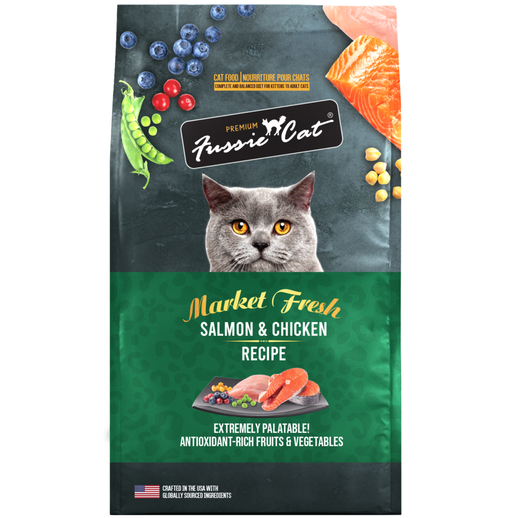 Fussie Cat Market Fresh Salmon & Chicken Recipe