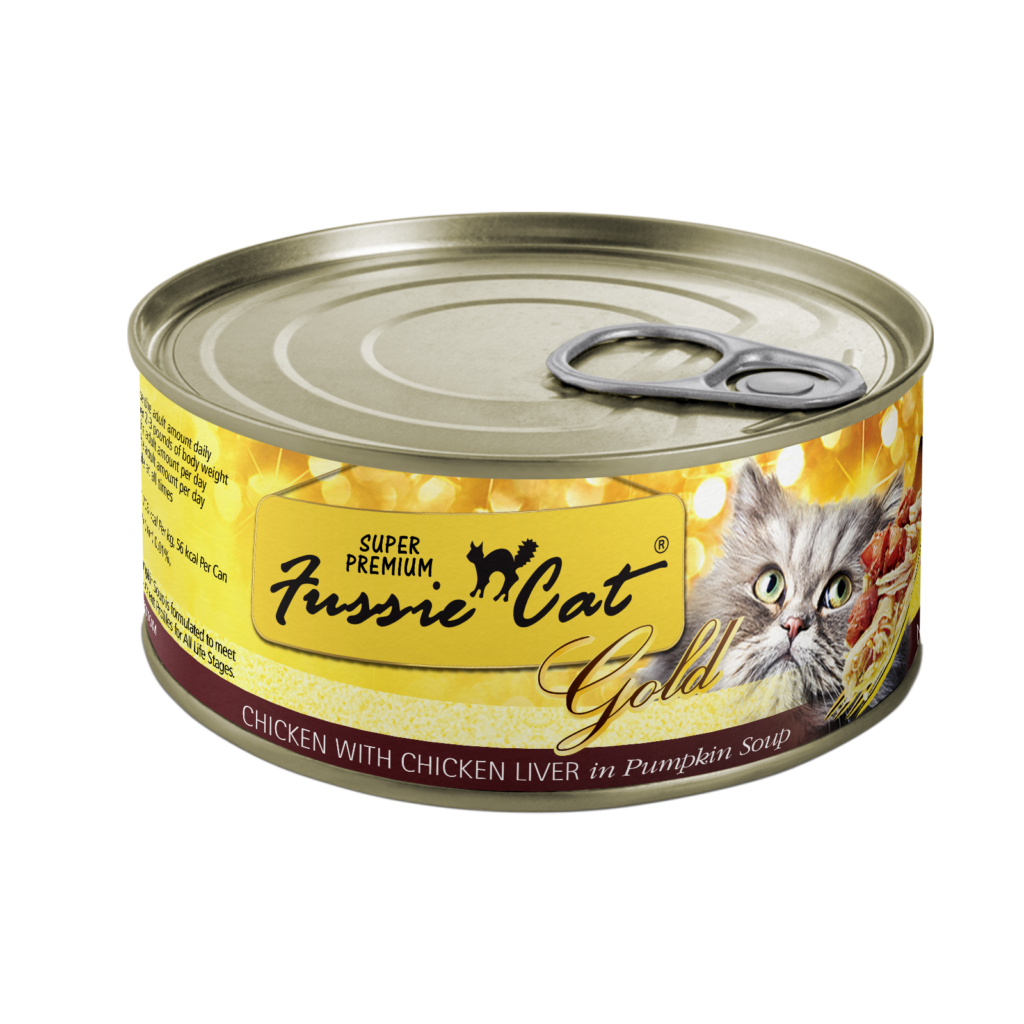 Fussie Cat Chicken Liver in Pumpkin Soup