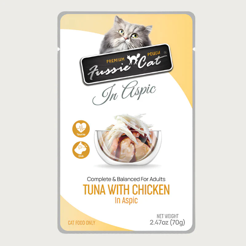 Fussie Cat Tuna With Chicken Pouch