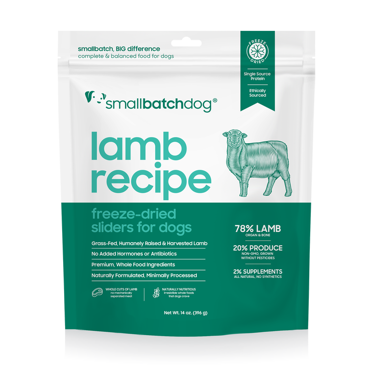 Small Batch Lamb Freeze Dried Sliders