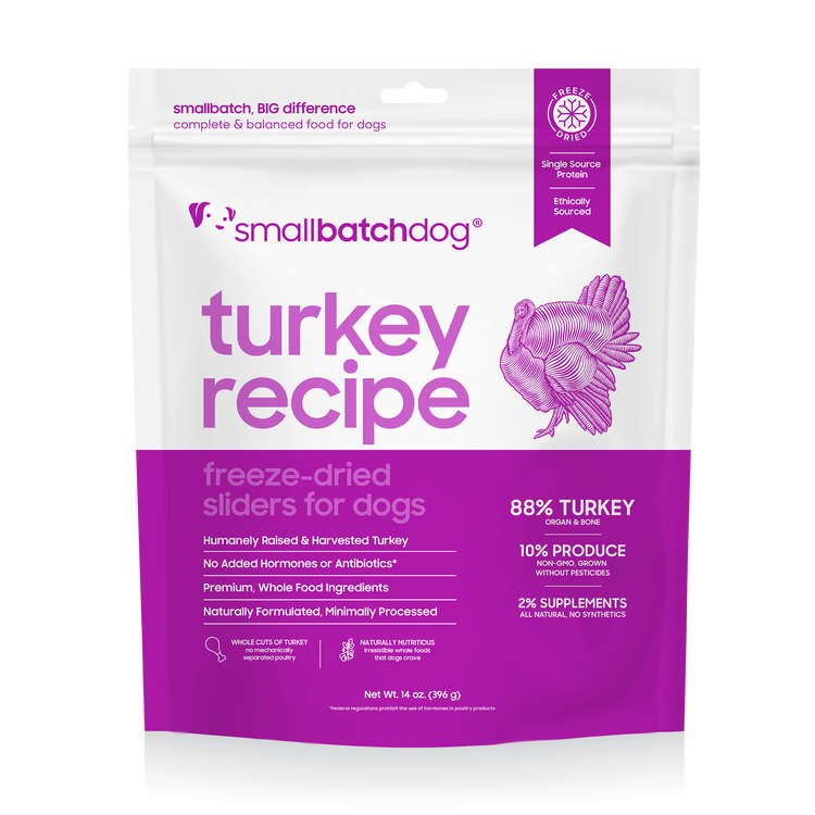 Small Batch Turkey Freeze Dried Sliders