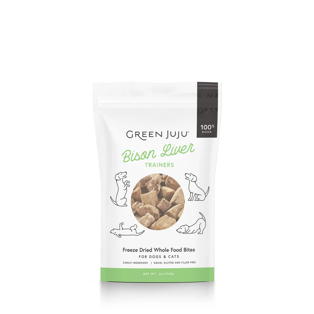 Green Juju Bison Liver FD Treats