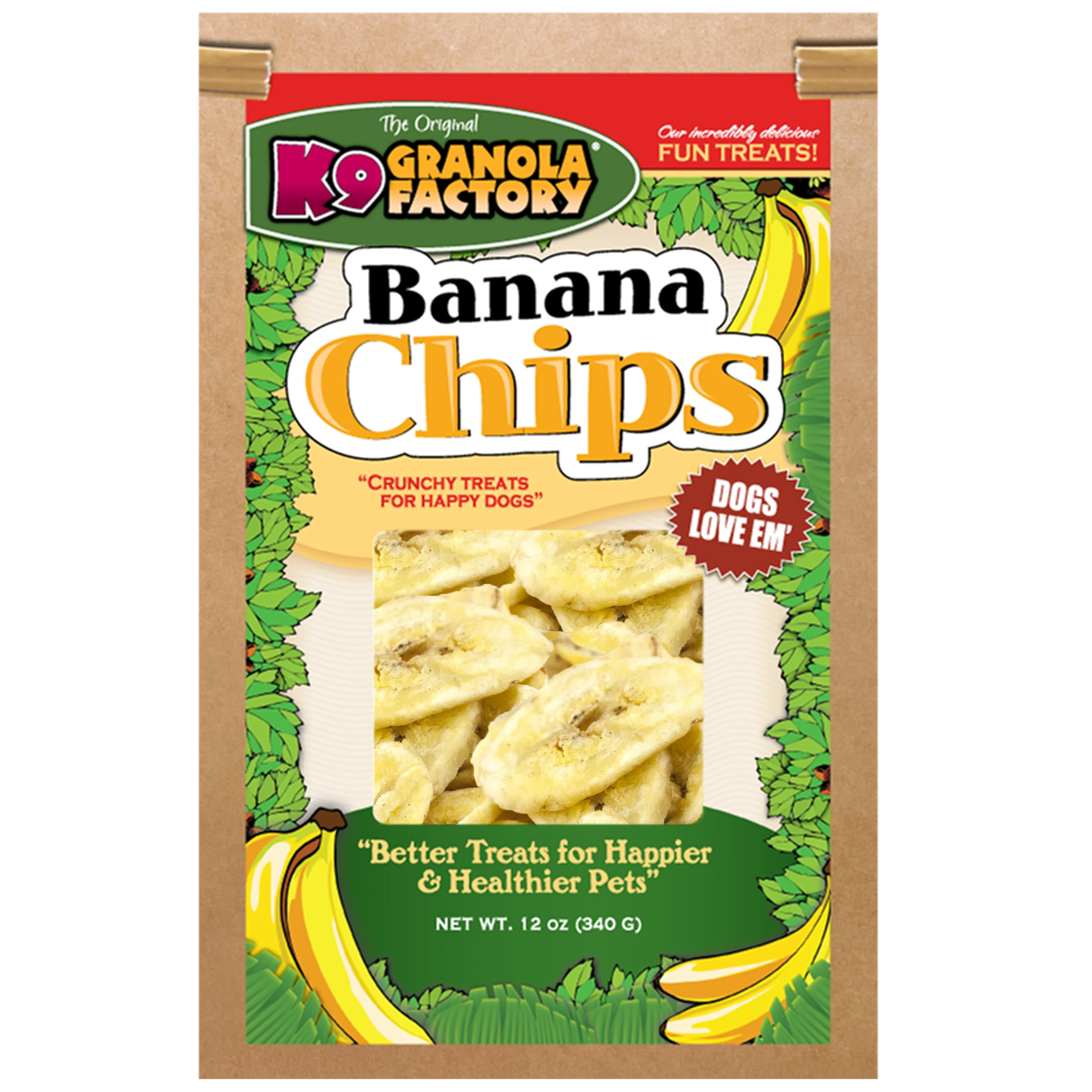 K9 Granola Banana Chips
