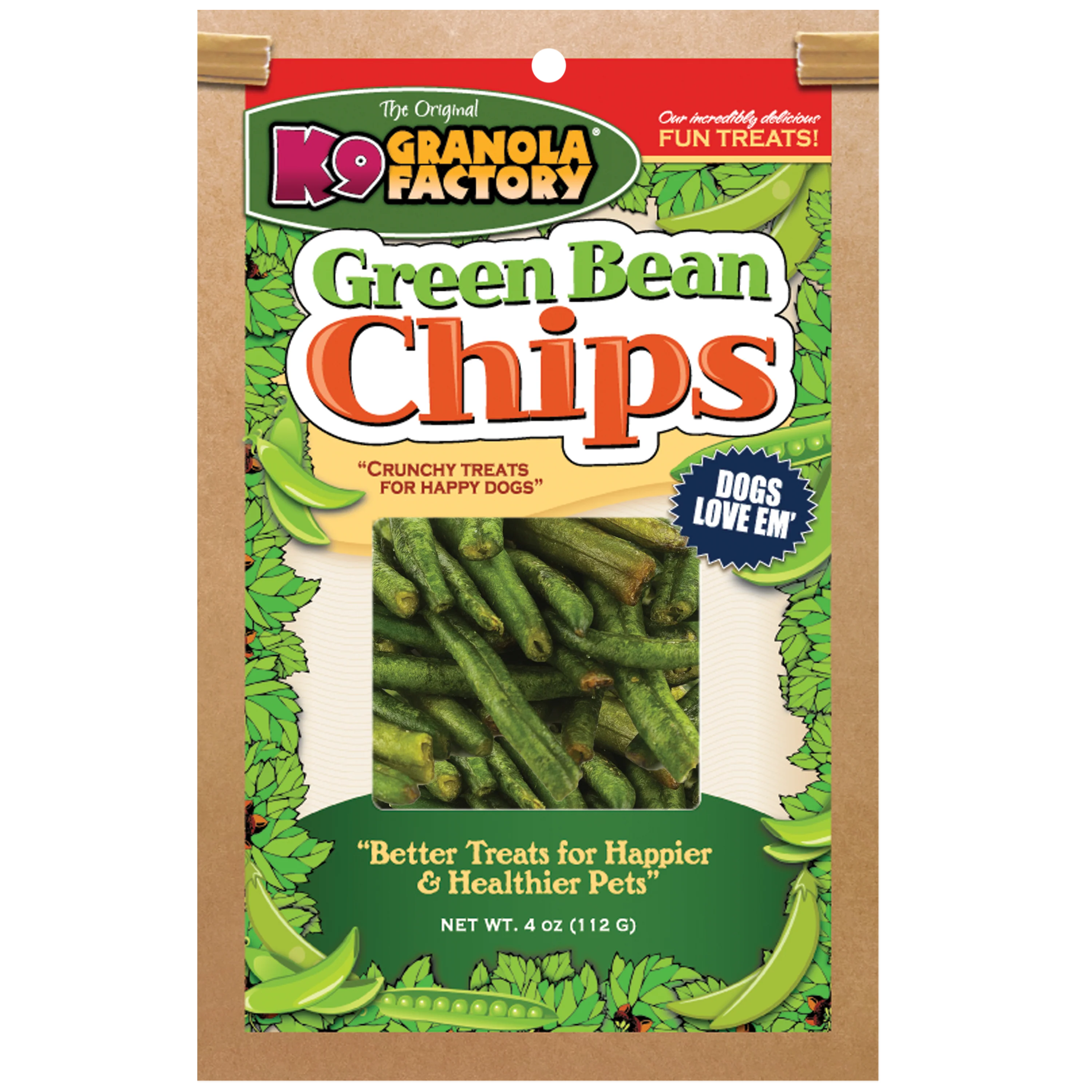 K9 Granola Green Bean Chips