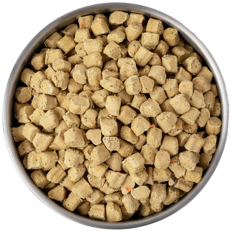 Primal Chicken Kibble in the Raw