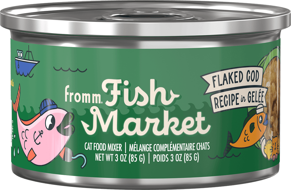 Weruva Fish Market Flaked Cod in Gelee