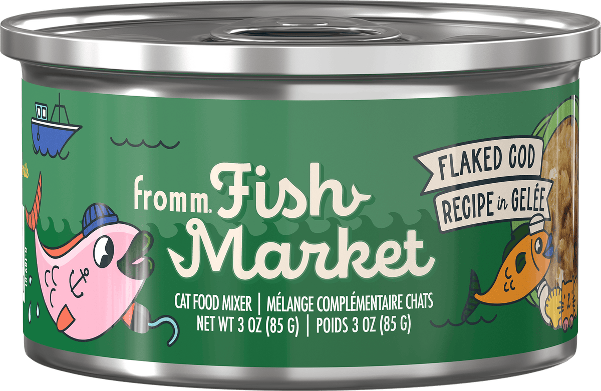 Weruva Fish Market Flaked Cod in Gelee