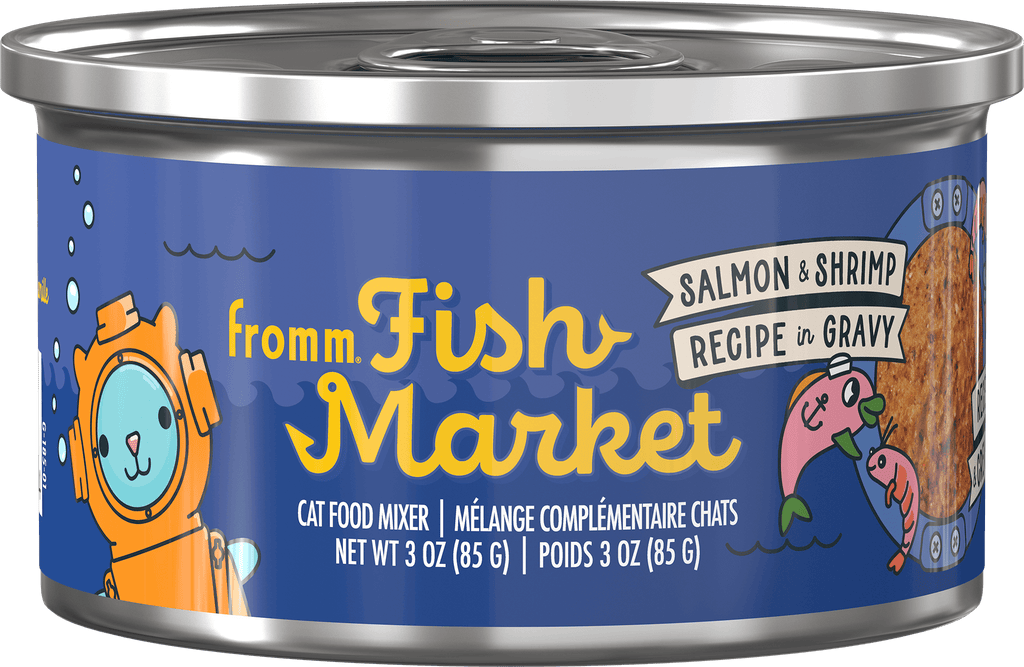 Fromm Fish Market Salmon & Shrimp in Gravy