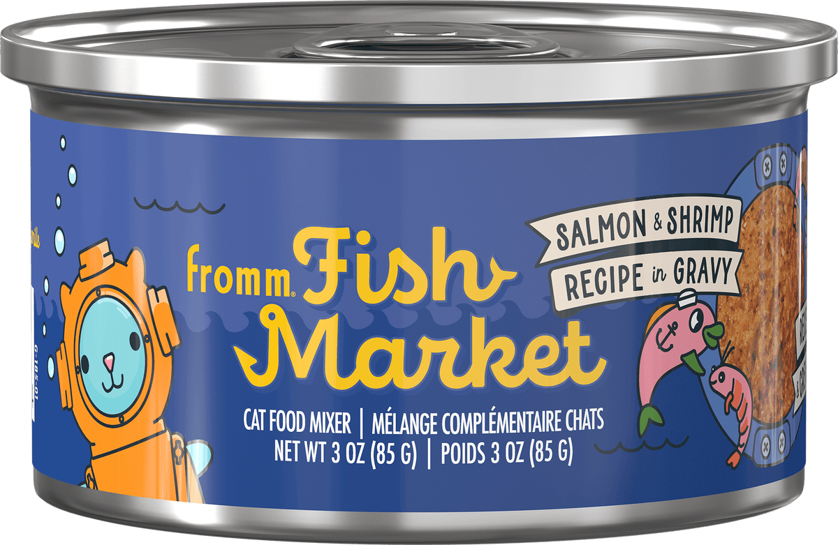 Fromm Fish Market Salmon & Shrimp in Gravy