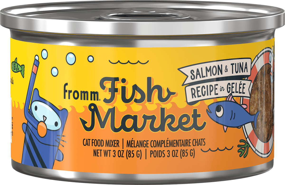 Weruva Fish Market Salmon & Tuna in Gelle