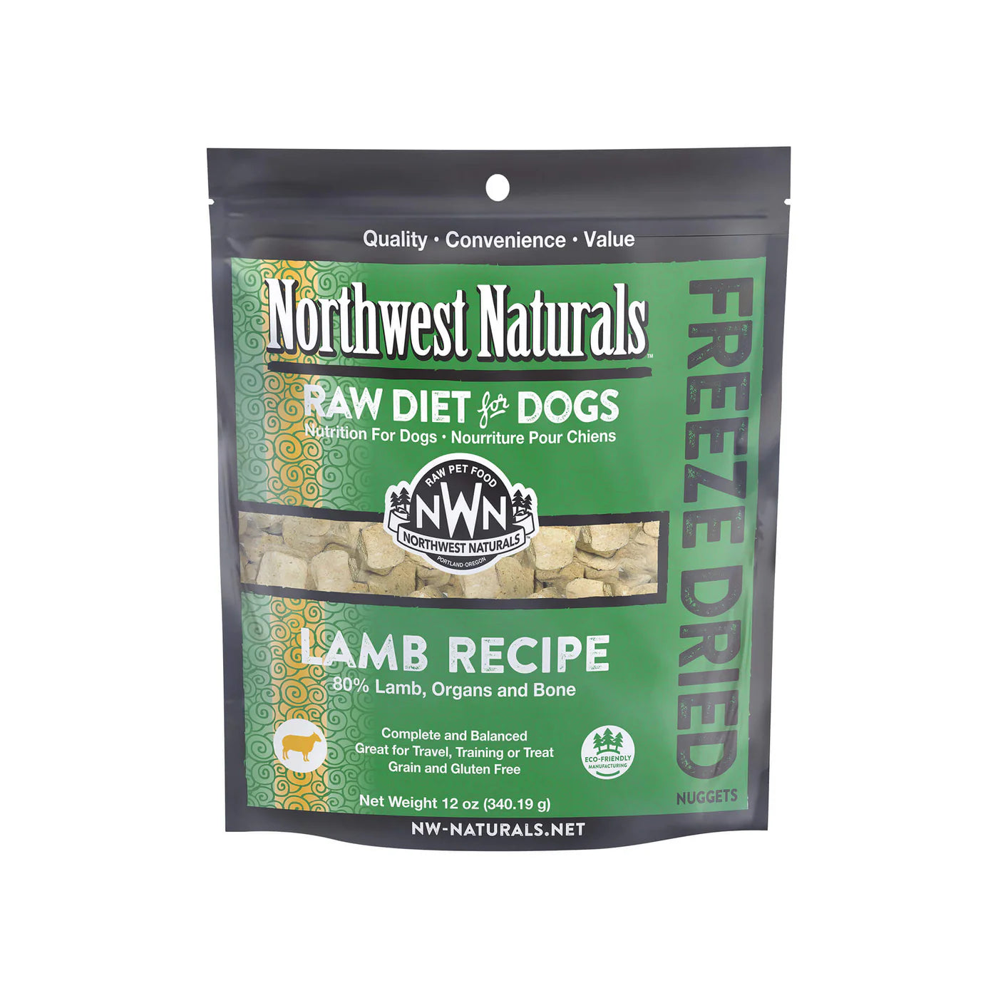 Northwest Naturals Lamb Freeze Dried Nuggets