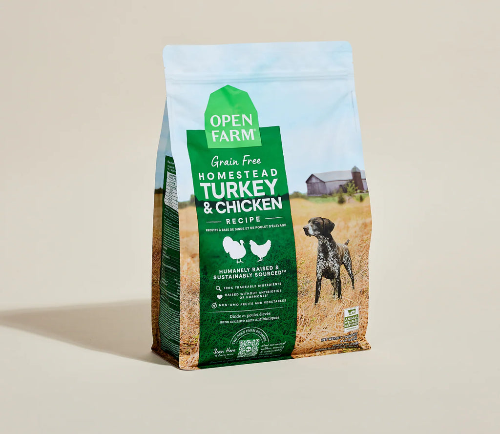 Open Farm Homestead Turkey & Chicken Grain Free Recipe