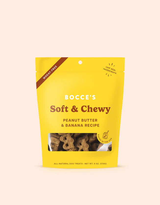 Bocce's Peanut Butter & Banana Soft & Chewy