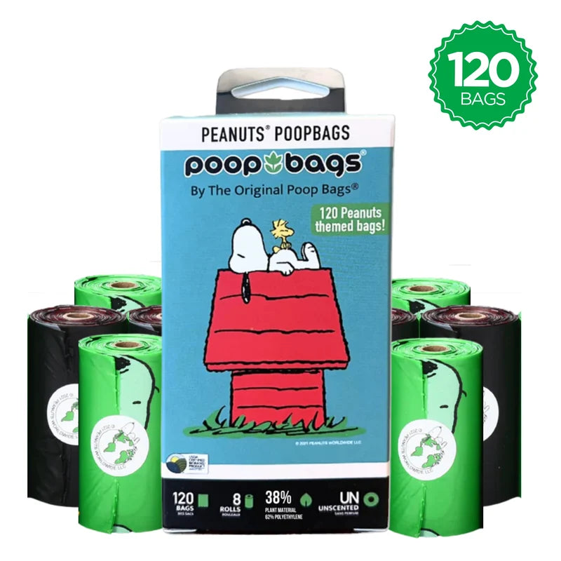 Original Poop Bags Snoopy Roll 120