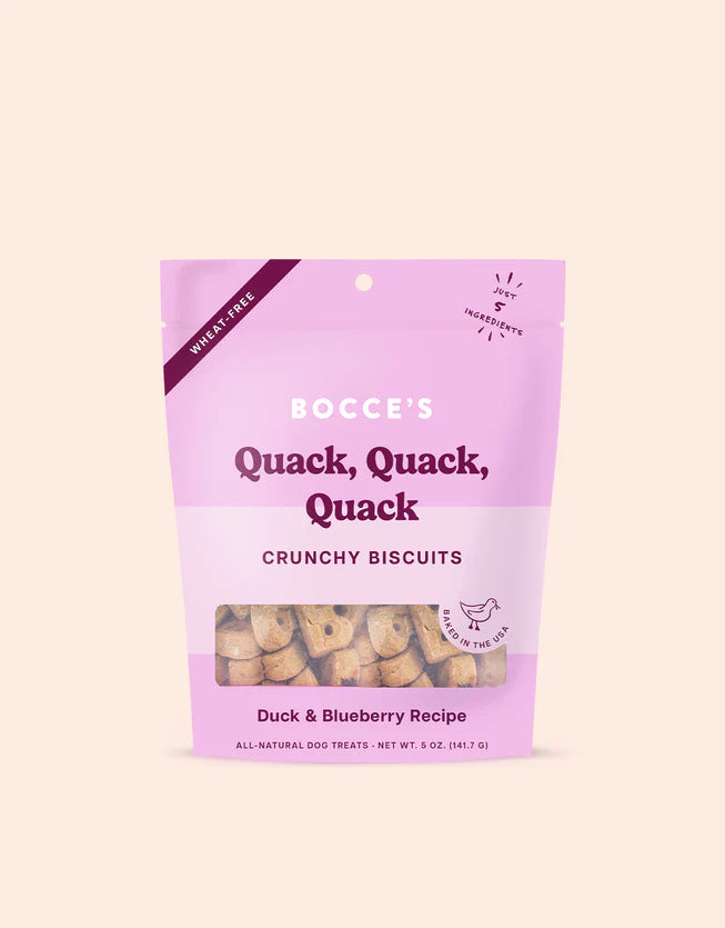 Bocce's Quack, Quack, Quack Crunchy Biscuits